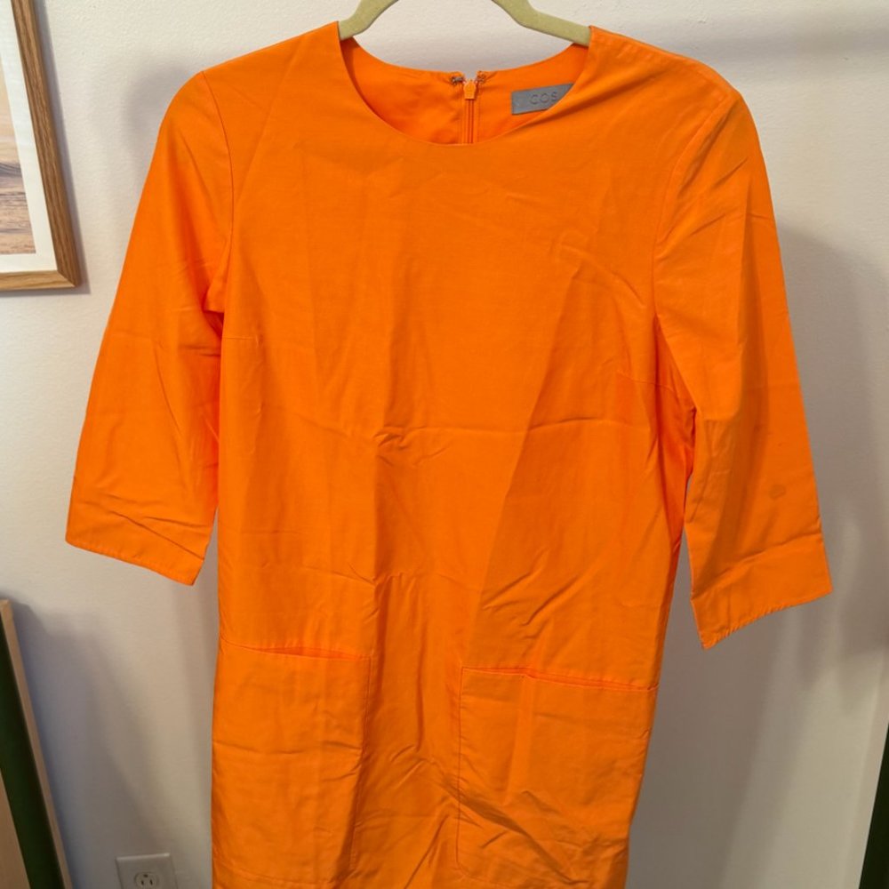COS Orange Dress
